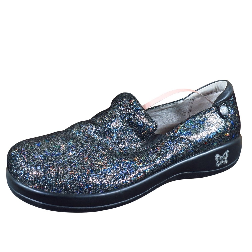 Alegria Keli Women Clog Size 40 Professional Nursing Work Shoe Multi Shimmer
